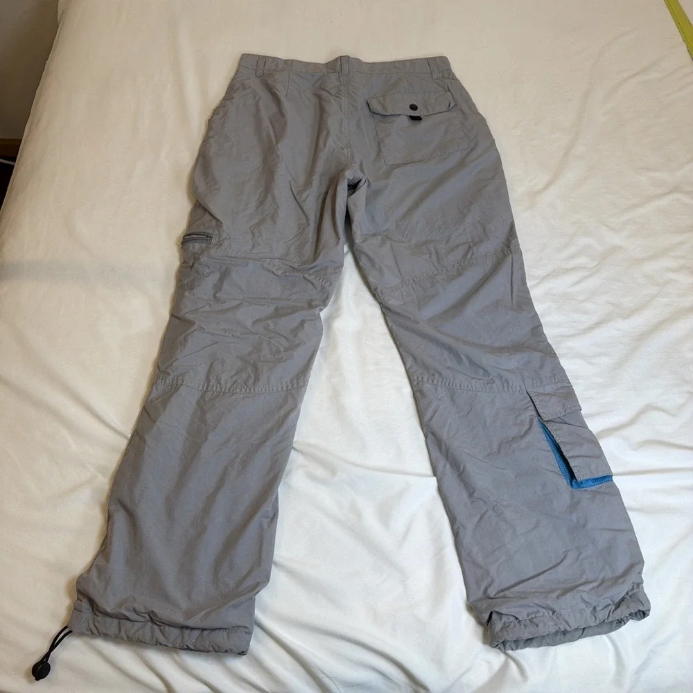 Xhilaration Women's Gray Cargo Pants Size‎ 13 Joggers Athleisure Y2k Baggy Punk